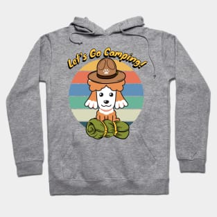 Cute Poodle Wants to go Camping Hoodie